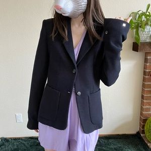 Tommy Hilfiger Navy Midnight Texture Blazer Jacket 2